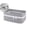 Gray, variant on Large Woven Storage Basket with Handles for Living Room Shelves, Bow Basket for Gifts Empty with Gift Bags and Ribbons for Showers Toy Bin