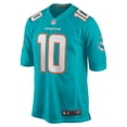 thumbnail image 2 of Men's Nike Tyreek Hill Aqua Miami Dolphins Game Jersey, 2 of 4