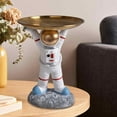 thumbnail image 4 of GROWTH TANK Creative Astronaut Statue Ornament Trinkets for Decoration R, 4 of 7