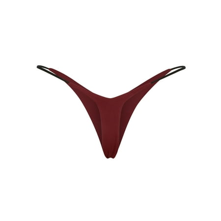 

Mrat Seamless Briefs Seamless Panty Multi Pack Women s G-string Pants Low Double Layer Bikini Women s Underwear 35-70 Kg Underwear Soft Underwear for Women
