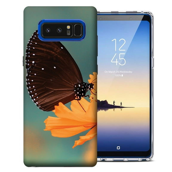 MUNDAZE For Samsung Galaxy S10 Butterfly Design TPU Gel Phone Case Cover