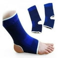 thumbnail image 2 of Big Clearance! 1 Pair Ankle Foot Elastic Compression Wrap Sleeve Bandage Brace Support Protection Sports Relief Pain Foot Outdoor, 2 of 5