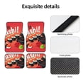 thumbnail image 4 of Balery Sushi Juego de 4 Alfombrillas para Auto, Revestimientos de Caucho Resistente, Diseño Antideslizante, 4 of 7