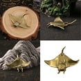 thumbnail image 2 of Brass Statues Figurines Retro Fish Statue Figurines Sculptures Tabletop Centerpieces Home Decors Collectibles, 2 of 9