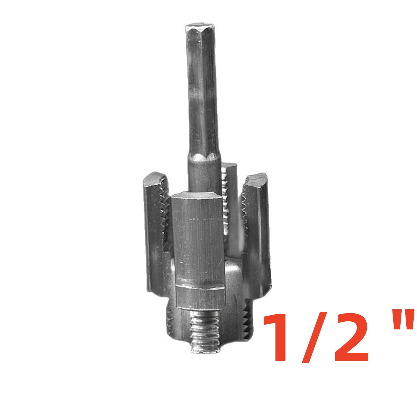 2-Piece Integrated Internal & External Pipe Threading Tool – For 1/2" & 3/4" PVC Pipes, Electric Drill Compatible