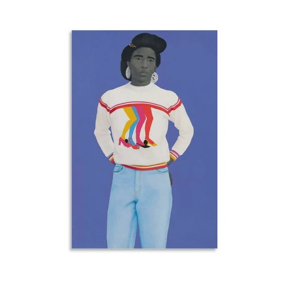 Portrait Painter Amy Sherald Painting Art Poster (57) Poster Decorative Painting Canvas Wall Art Living Room Posters Bedroom Painting 20x30inch(50x75cm)