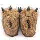 thumbnail image 1 of Mujer/hombre moda invierno cálido interior algodón lindo felpa toboganes dibujos animados oso garra zapatillas hogar algodón zapatillas pareja piso zapatos Feliz Sencillez, 1 of 5