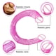 thumbnail image 5 of Tapón anal ultralargo con forma de pene, doble cabeza, flexible, juguete para parejas lesbianas, color rosa, 5 of 14