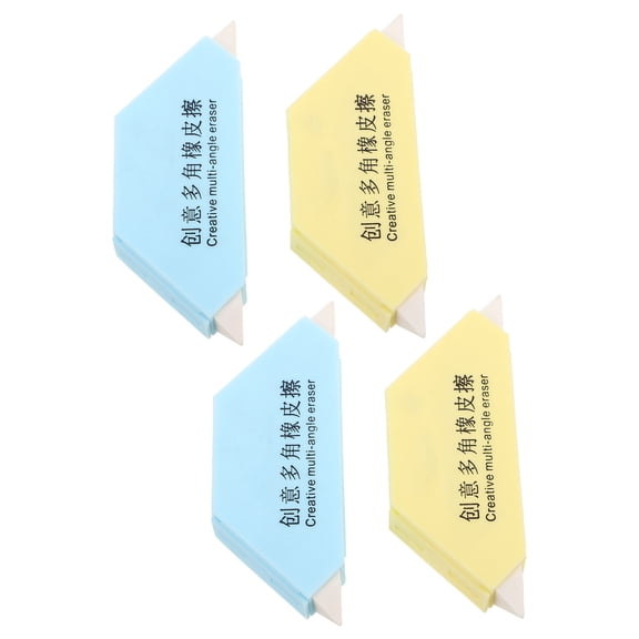 TABLZONE Multi-Color Sketching Erasers Soft Material for Home Use Precise Erasing 4Pcs