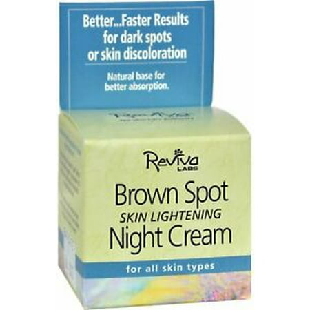 REVIVA LABS Brown Spot Night Cream 1 OZ