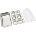 thumbnail image 7 of Ice Food Serving Display Tray 1.7L/3.59Qt Countertop Food Serving Display Stainless Steel Food Serving Tray with Clear Roll Top Cooling Food Dishes Display for Buffets, Restaurants, Hotels, 7 of 7