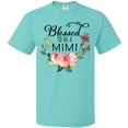 thumbnail image 3 of Inktastic Blessed to Be a Mimi with Pink Flowers T-Shirt, 3 of 5