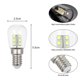 thumbnail image 5 of AC220V LED Mini Refrigerator Light Fridge Lamp E14 Bulb Base Socket Holder SMD2835, 5 of 5