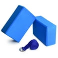 thumbnail image 2 of Graflsoa 2-Piece EVA Yoga Block Set with Anti-Slip Cotton Strap for Enhanced Stability and Flexibility, Available in Multiple Colors, 2 of 7