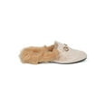 thumbnail image 2 of New Women Velvet Horsebit Fur Lined Loafer Mule - 18018 Cape Robbin Collection, 2 of 6