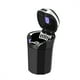 thumbnail image 1 of Cenicero De Coche De Acero Inoxidable Recargable Desmontable Con Encendedor De Cigarrillos Extraíble Y Luz Led Azul Para Portavasos De Coche Cigarrillo Ligero De Soporte Sin Humo Moyic VI003946-00, 1 of 6