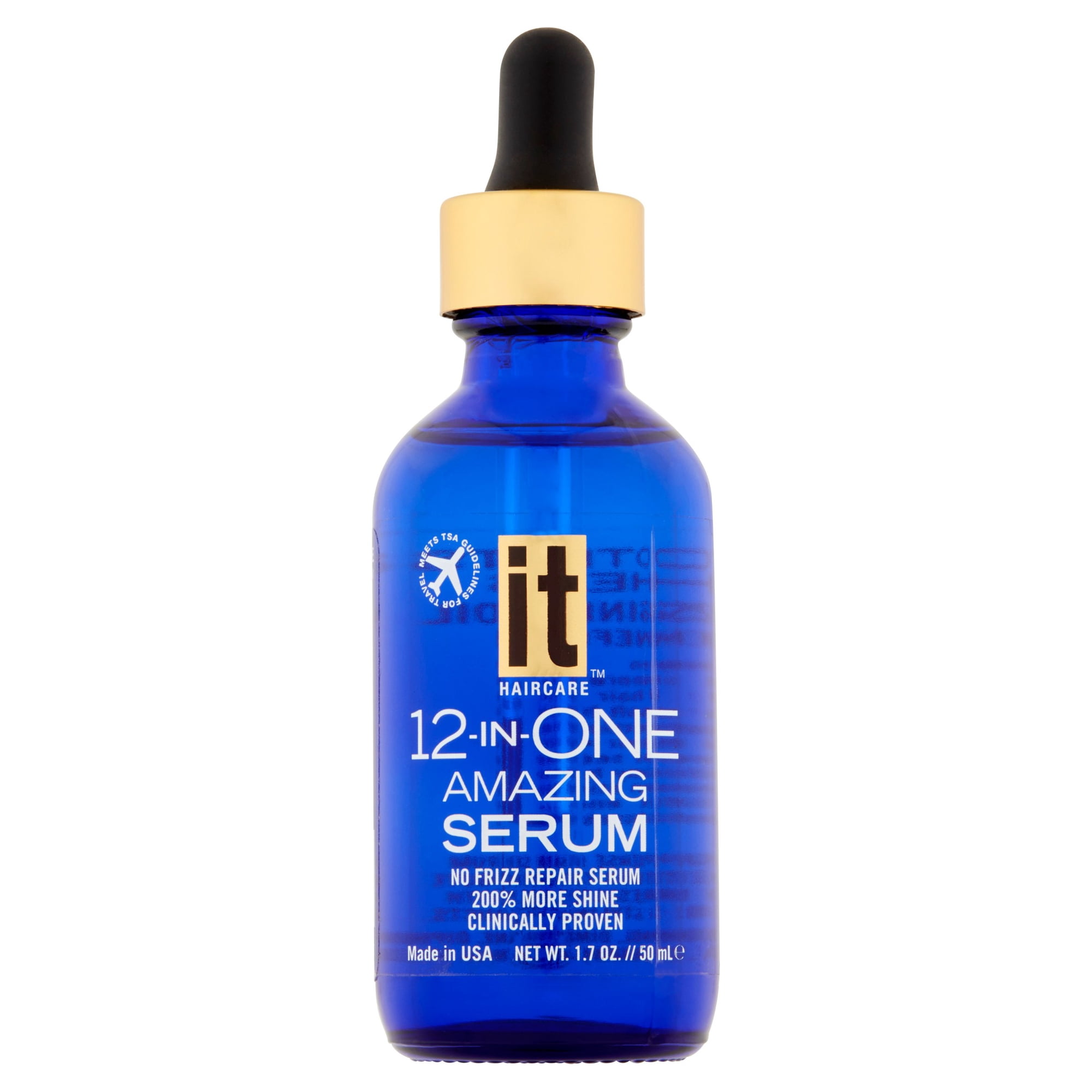 It Haircare 12-in-One Amazing Serum  Frizz Repair & Shine Enhancing  1.7 oz