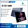 thumbnail image 2 of Tableta PC X101 de 10,1 pulgadas, versión global, Android 12, 12 GB, 512 GB, diez núcleos, Google Play, WPS, 5G, WIFI, Bluetooth, gran oferta, portátil, 2023, 2 of 5