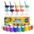 thumbnail image 1 of Set de pintura The Mega Deals, lavable para niños, con pinceles y tazas, 1 of 8