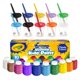 thumbnail image 1 of Set de pintura The Mega Deals, lavable para niños, con pinceles y tazas, 1 of 8