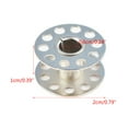 thumbnail image 5 of Apooke 25Pcs Bobbins Sewing Machine Metal Bobbins Industrial Sewing Machine Parts- High Hardness Flat Bobbin Shuttle Craft, 5 of 7
