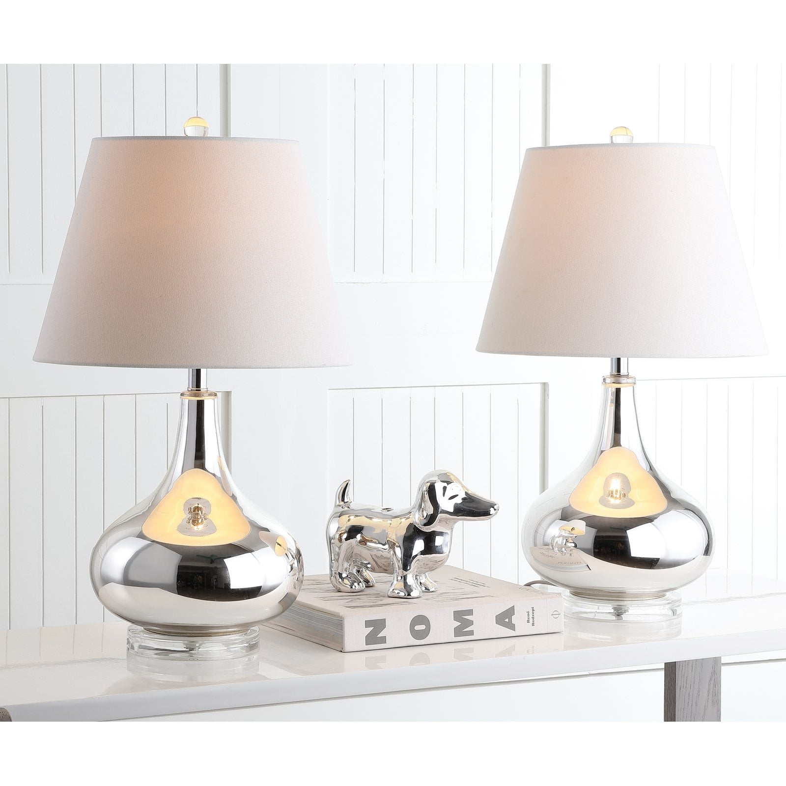 Safavieh Amy LIT4087 Gourd Table Lamp - Set of 2