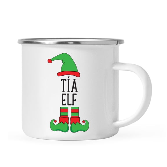 Koyal Wholesale Spanish Family Elf Stainless Steel Campfire Mug, Ta