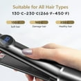 thumbnail image 2 of Plancha y Rizador 2 en 1, Cerámica Profesional para Alisar y Rizar, Pantalla LCD, Cable Giratorio 360°, 6 Niveles de Temperatura, Ideal para Todo Tipo de Cabello, Incluye Accesorios., 2 of 6