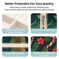 thumbnail image 3 of Christmas Crutches Travel Portable Square Jewelry Box for Rings, Earrings, Necklaces, Bracelets - Girls and Women, 3 of 6