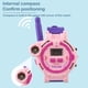 thumbnail image 4 of 2 uds Walkie Talkies relojes de juguete con linterna brújula antena antiinterferencias reloj espía juguete USB recargable niños reloj espía, 4 of 5