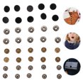 thumbnail image 4 of Shisuyan Simple Appearance Button Copper 10 Sets 0.6x0.6in, 4 of 8