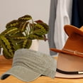 thumbnail image 3 of Slccxzc Flat Military Cap Adult Outdoor Sun Hat Khaki, 3 of 7