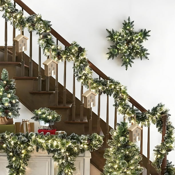 Adornos navideños, adornos navideños, regalos navideños, casa de Navidad de madera maciza, adorno colgante de árbol en miniatura, casa de madera, decoraciones colgantes decorativas, colgante de madera