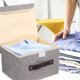 thumbnail image 5 of Caja de almacenamiento de ropa plegable para el hogar, organizador de ropa, caja de almacenamiento para armario de dormitorio, 5 of 7