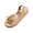 Khaki, variant on Women's Slingback Dress Shoes | Sandals with Bows for Women| Casual Flat Shoes for Women | Almond Toe Slingback | Detachable Ankle Strap Pink 5.5