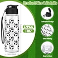 thumbnail image 2 of Funnymoom 12 Botellas de Agua para Fútbol de 500 ml a Prueba de Fugas, 2 of 6