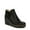 Black, variant on SOUL Naturalizer Womens Affirm Water Resistant Wedge Ankle Booties - Medium & Wide Width