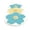 Sky Blue-A, variant on Beautynvta Long Bathroom Runner Rug, Cute Floral Bath Mat, Non-Slip Absorbent Washable, Bedside Decorative Carpet, Soft Plush Fluffy Bath Rug, 15.7''x47.2''
