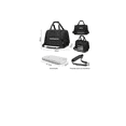 thumbnail image 2 of Mochila Transportadora Con Perro Gato Transpirable Ajustable Xtellar negro, 2 of 4