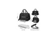 thumbnail image 2 of Mochila Transportadora Con Perro Gato Transpirable Ajustable Xtellar negro, 2 of 4