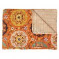 thumbnail image 1 of Taj Hotel Jeté en Coton Kantha / 50"x70 Pouces / A, 1 of 5