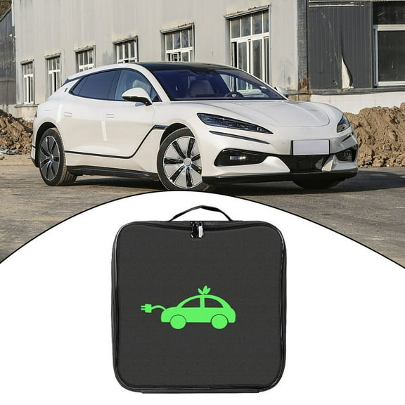 Car Charging Cable Storage Bag For Jumper Carry Bag For Electric Vehicle Charger
