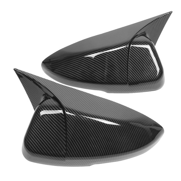 Carbon Fiber Mirror, Carbon Fiber Carbon Fiber Mirror Carbon Fiber Cover, Auto Repair For Car Maintenance Auto Parts Fit 2018-2020