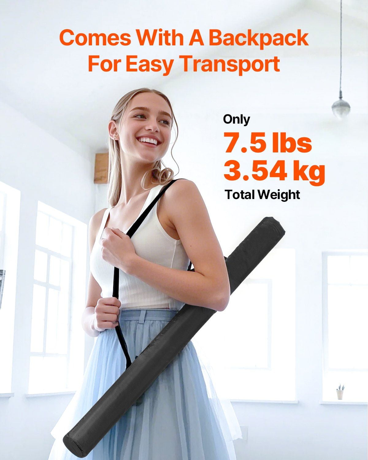 Non-Slip 6.6' x 3' PVC Gym Flooring Mat – Ideal for Yoga Mats, Pilates Equipment, Home Exercise Fitness