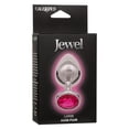 thumbnail image 2 of CalExotics Jewel Round Aluminum Anal Plug, Rose Large, 2 of 5
