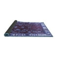 thumbnail image 2 of Ahgly Company Indoor Square Persian Blue Traditional Area Rugs, 3' Square, 2 of 4