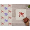 thumbnail image 6 of IBA Indianbeautifulart Textile Printing Block Cow Hand Carved Wooden Stamp Wood Block Printing Textile Stamp For Fabric /Pottery Blocks- 6 Inches, 6 of 6