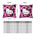 thumbnail image 3 of Hello Kitty Throw Pillow Cover Decoration Pillow Case Cushion for Home Sofa Couch 18"x18", 3 of 7