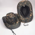 thumbnail image 6 of Aellinatey Western Styles Cowgirl Hat for Adult Unisex Cowboy Hat with Classical Prints, 6 of 9