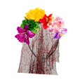 thumbnail image 3 of Velo de encaje de Halloween, diadema de flores, tocado gótico para novia y boda, para festival Vistoso Yuyangstore aro de pelo, 3 of 8